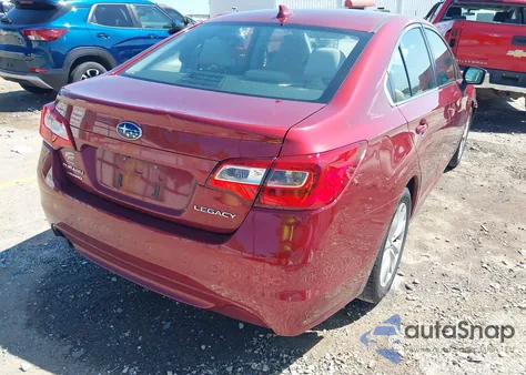 2016 Subaru Legacy 2.5I Premium z USA, uszkodzony, nr VIN 4S3BNBC6XG3031190